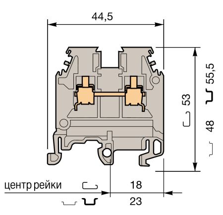 ABB  MA2,5/5 Entrelec    2,5 .. 