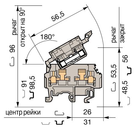 ABB M4/8.SF Entrelec    4 ..   520-25  6,3